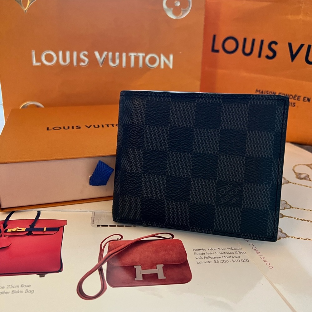 Louis Vuitton Amerigo Damier Graphite Wallet N60053